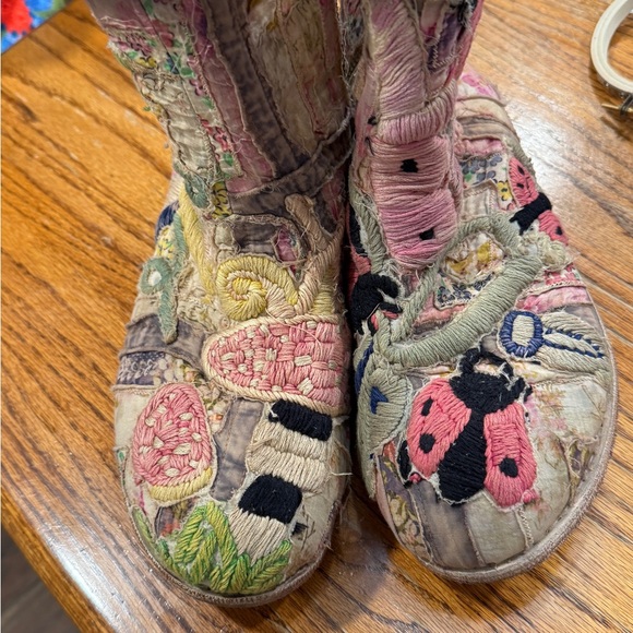 Shoes - Magnolia Pearl Colorful Embroidered Boots